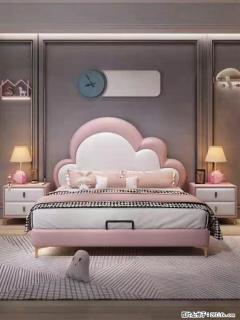 佛山大厂货，高质量仿真皮，实木床边，高密度海绵，带实木床板，全新包装，特价处理 - 海西28生活网 hx.28life.com